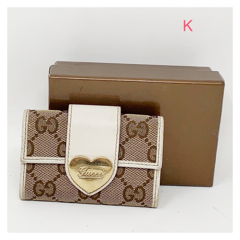 Authentic Gucci Monogram Keyholder Wallet